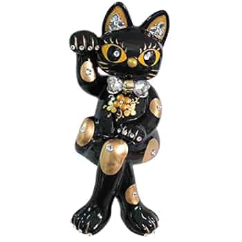 足組み招き猫　　招き猫　天使 51jdBgFbtiL.jpg_BO30,255,255,
